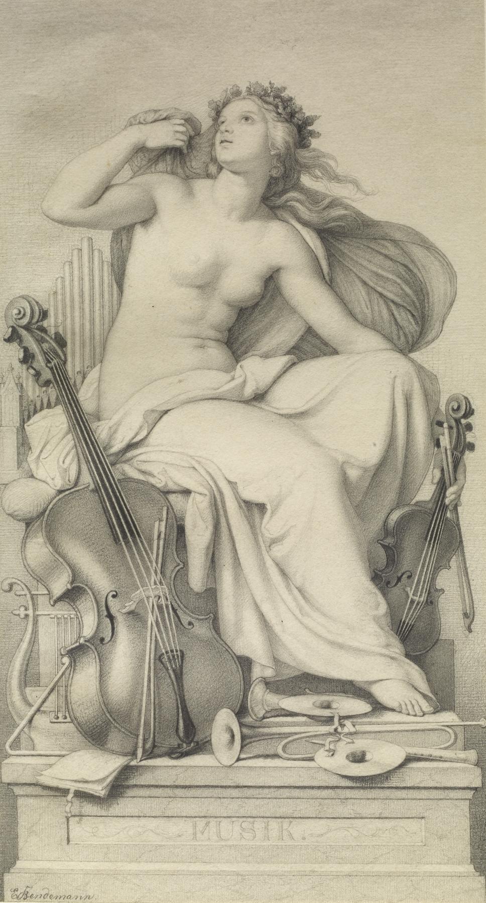 Allegorical Figure of Music